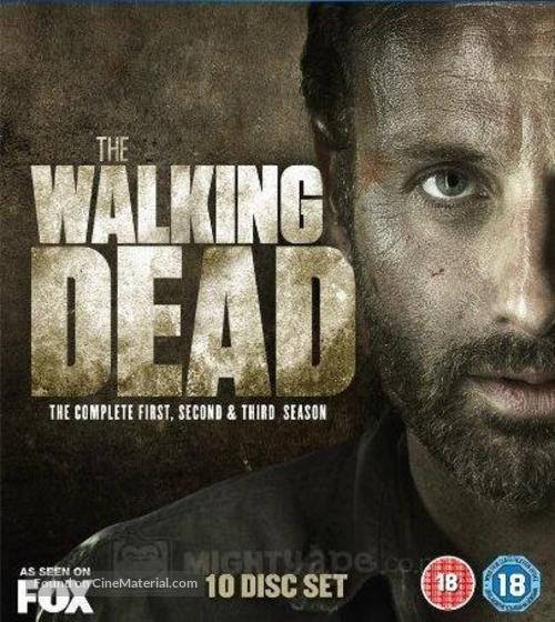 &quot;The Walking Dead&quot; - British Blu-Ray movie cover