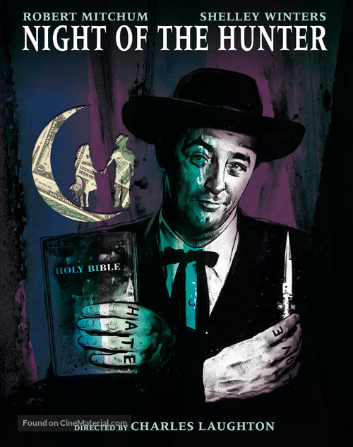 The Night of the Hunter - British Movie Cover