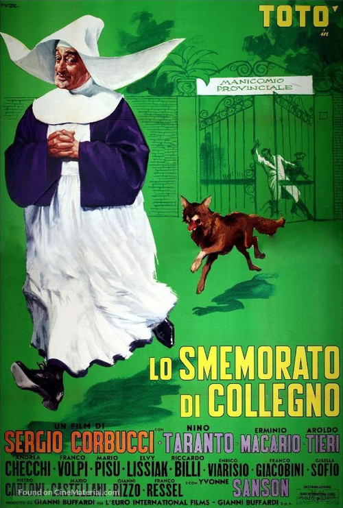 Lo smemorato di Collegno - Italian Movie Poster