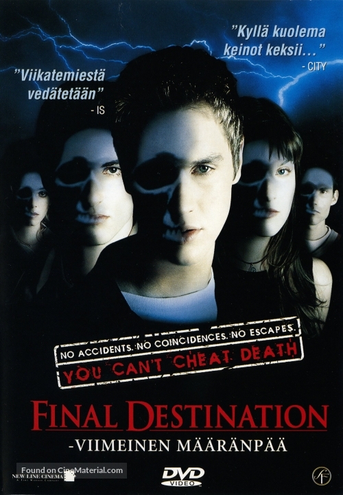 Final Destination - Finnish DVD movie cover