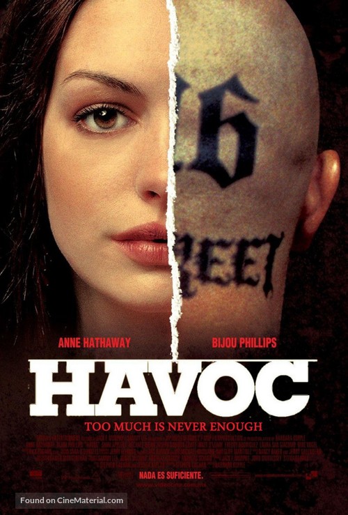 Havoc - Mexican Movie Poster