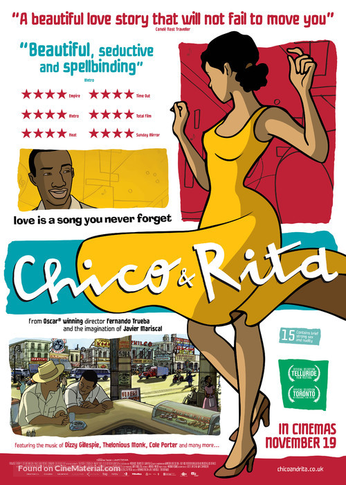 Chico &amp; Rita - British Movie Poster