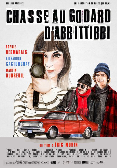 La Chasse au Godard d&#039;Abbittibbi - Canadian Movie Poster