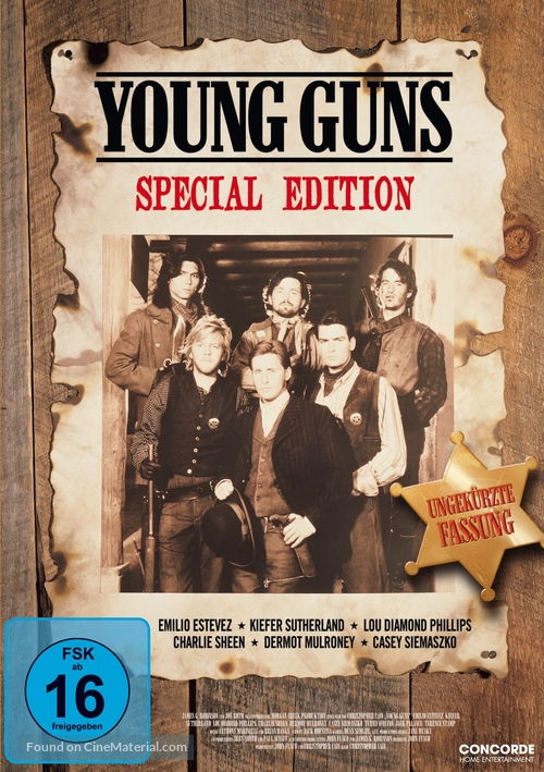 Young Guns - German Movie Cover
