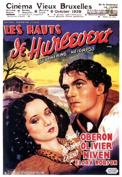 Wuthering Heights - Belgian Movie Poster