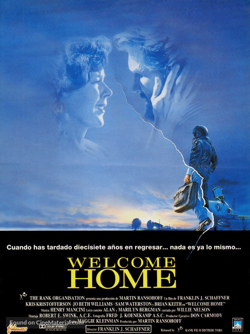 Welcome Home - Spanish Movie Poster