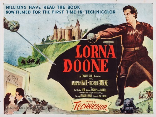 Lorna Doone - British Movie Poster