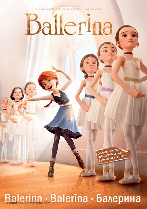 Ballerina - Lithuanian DVD movie cover