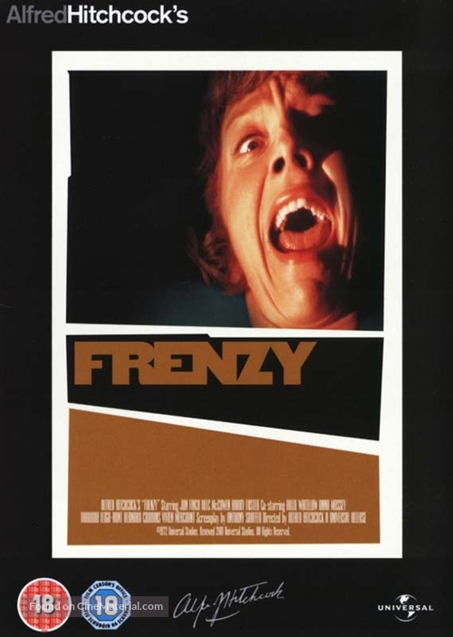 Frenzy - British DVD movie cover