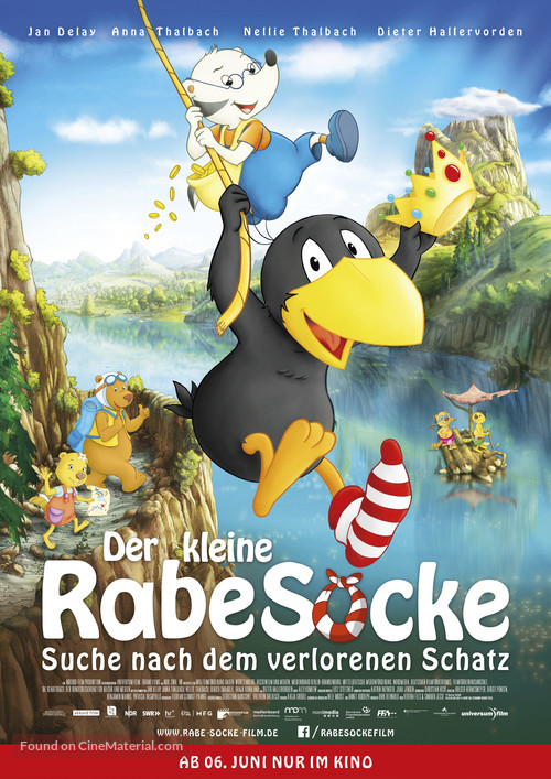 Der kleine Rabe Socke - Suche nach dem verlorenen Schatz - German Movie Poster