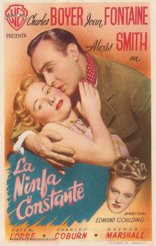 The Constant Nymph - Spanish Movie Poster