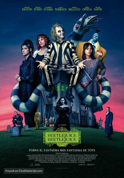 Beetlejuice Beetlejuice - Andorran Movie Poster