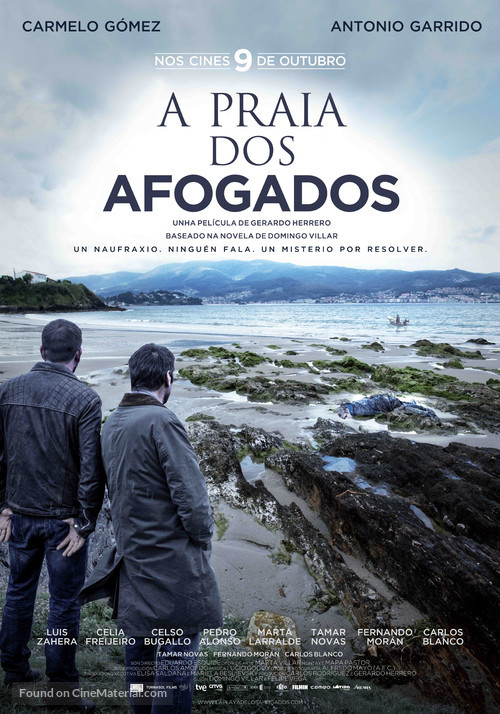 La playa de los ahogados - Spanish Movie Poster