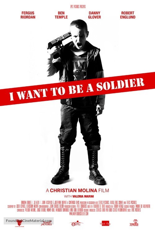 De mayor quiero ser soldado - British Movie Poster