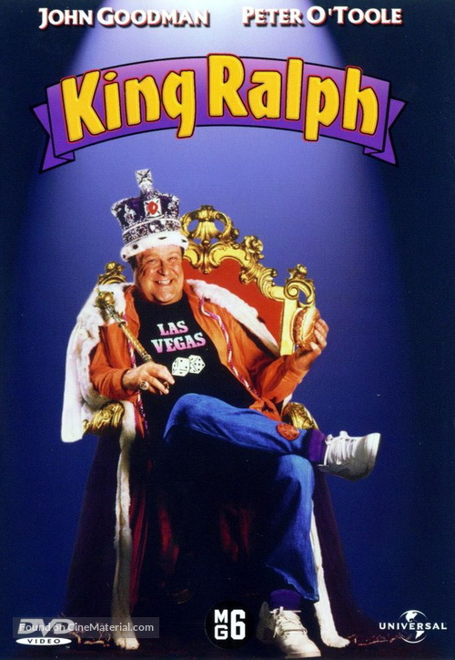 King Ralph - Dutch DVD movie cover