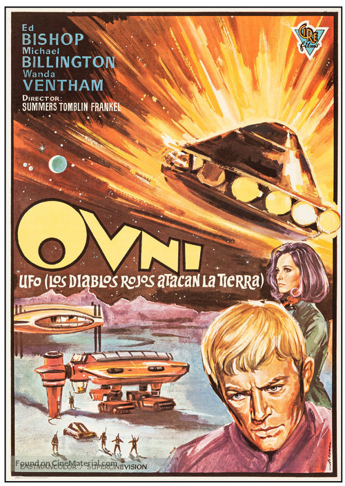 Invasion: UFO - Spanish Movie Poster