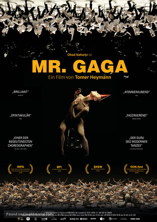 Mr. Gaga - German Movie Poster