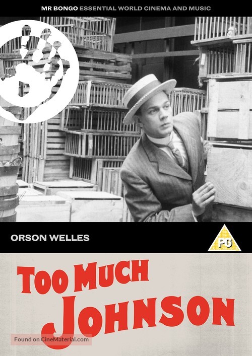 Too Much Johnson - British DVD movie cover