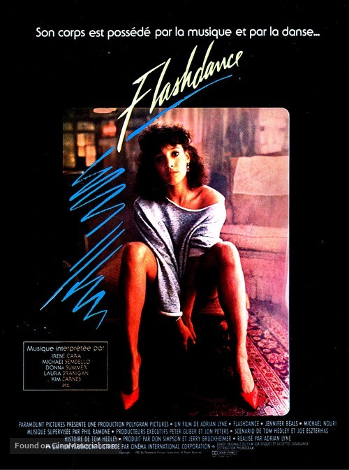 Flashdance - French Movie Poster