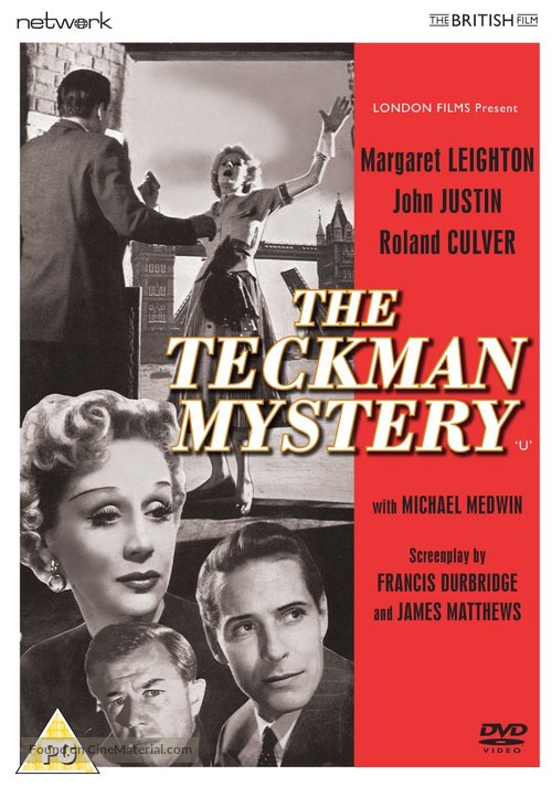 The Teckman Mystery - British DVD movie cover