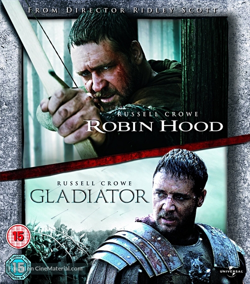 Gladiator - British Blu-Ray movie cover