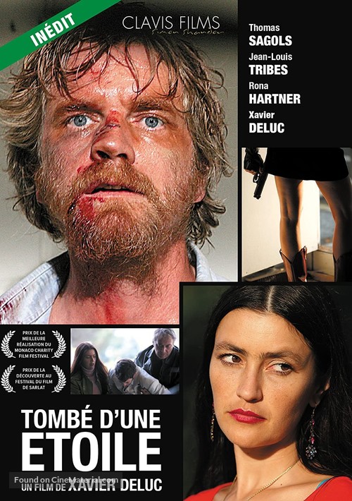 Tomb&eacute; d&#039;une &eacute;toile - French DVD movie cover