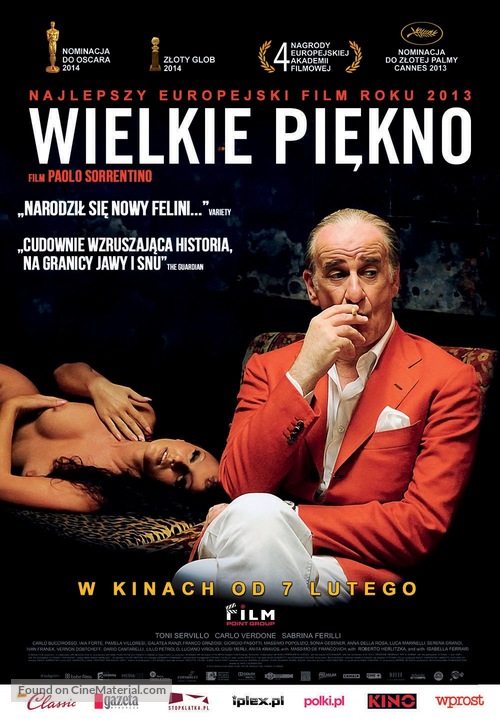 La grande bellezza - Polish Movie Poster