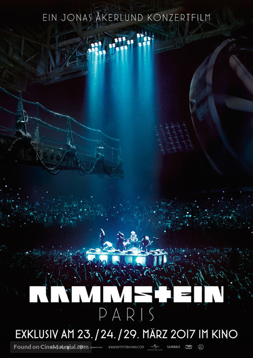 Rammstein: Paris - German Movie Poster