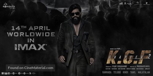 K.G.F: Chapter 2 - Indian Movie Poster