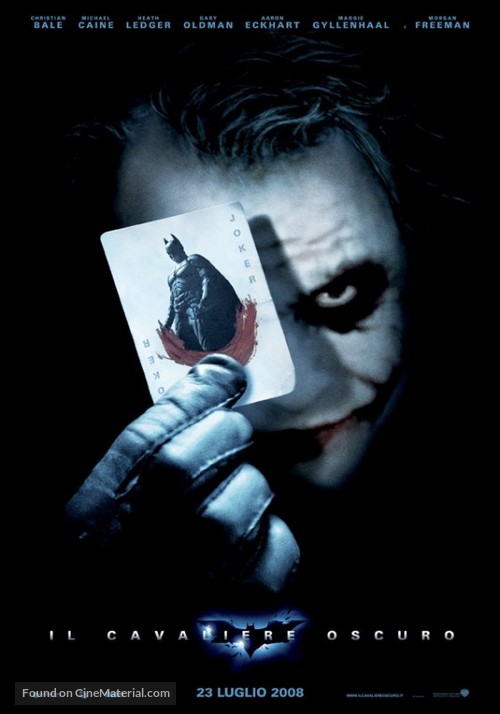 The Dark Knight - Italian Movie Poster