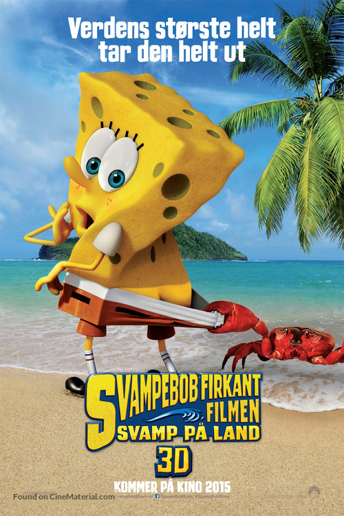 The SpongeBob Movie: Sponge Out of Water - Norwegian Movie Poster