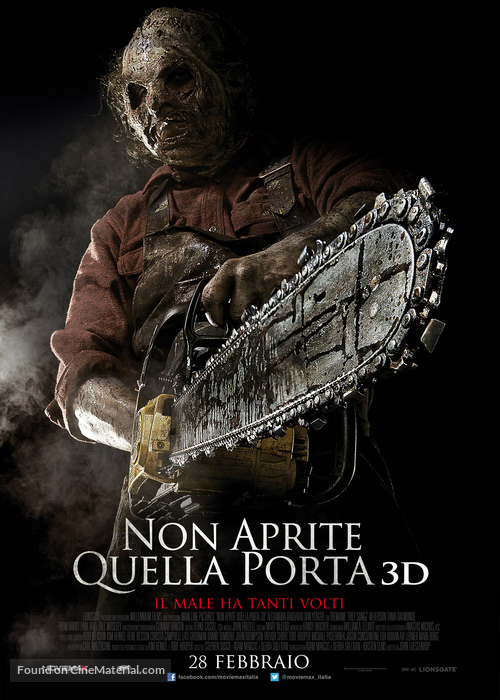 Texas Chainsaw Massacre 3D - Italian Movie Poster