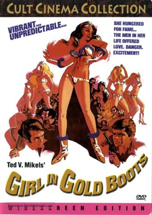 Girl in Gold Boots - DVD movie cover