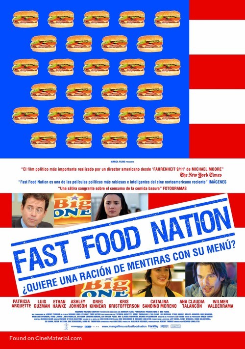 Fast Food Nation - Spanish Movie Poster
