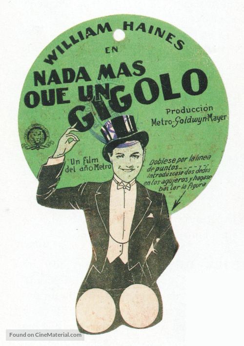 Just a Gigolo - Spanish poster