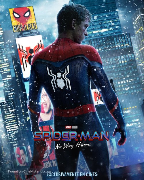 Spider-Man: No Way Home - Spanish Movie Poster