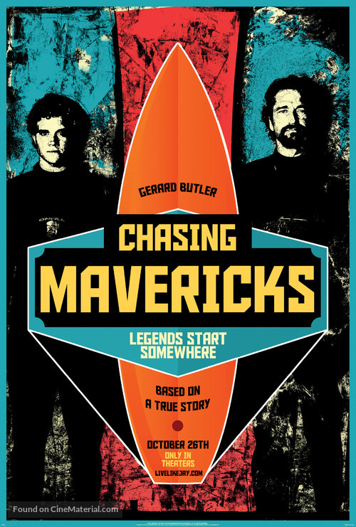 Chasing Mavericks - Movie Poster