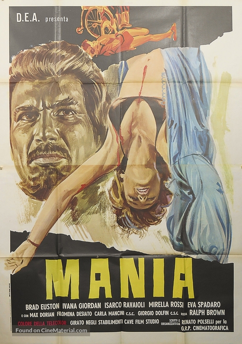 Mania - Italian Movie Poster