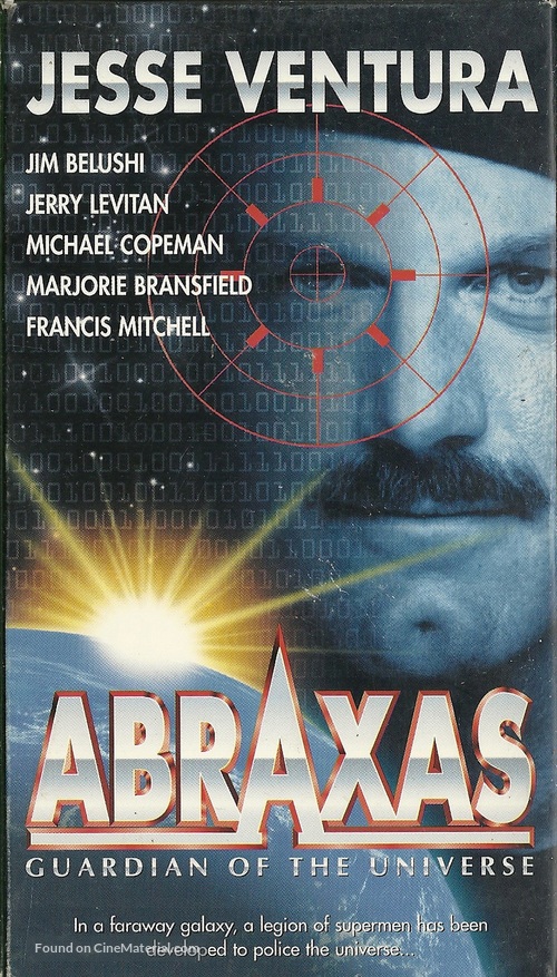 Abraxas, Guardian of the Universe - VHS movie cover