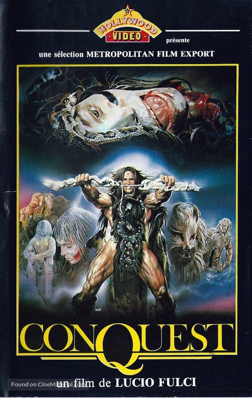 Conquest - French VHS movie cover