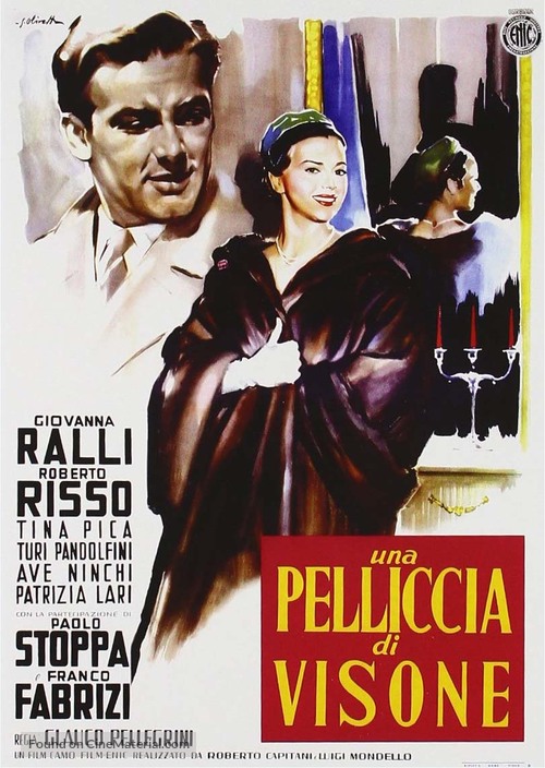 Pelliccia di visone, Una - Italian Movie Poster