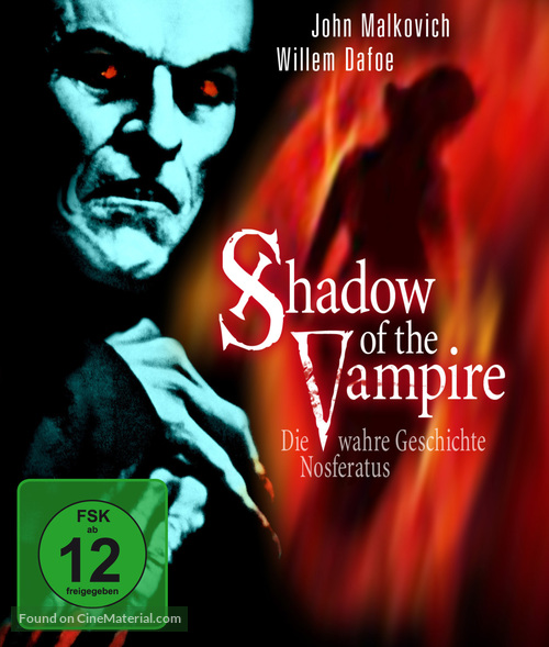 Shadow of the Vampire - German Blu-Ray movie cover