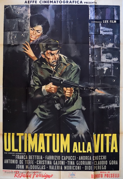 Ultimatum alla vita - Italian Movie Poster