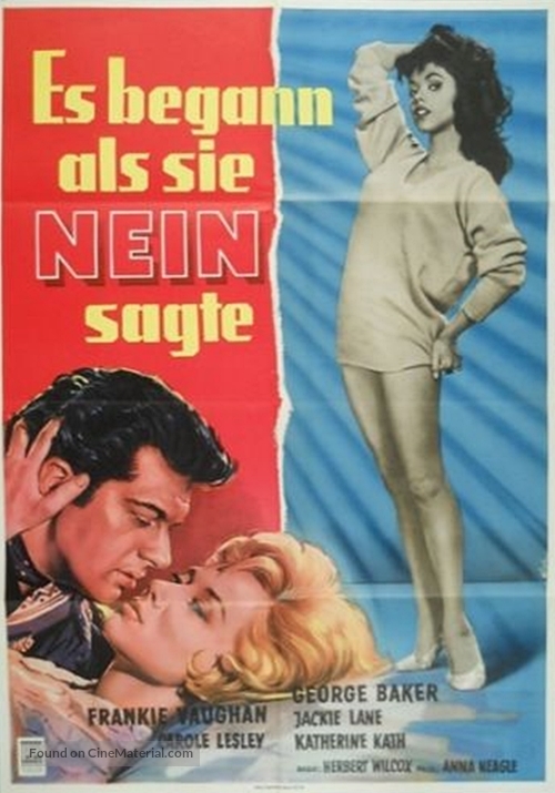 These Dangerous Years - German Movie Poster