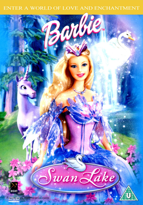 Barbie of Swan Lake - British DVD movie cover