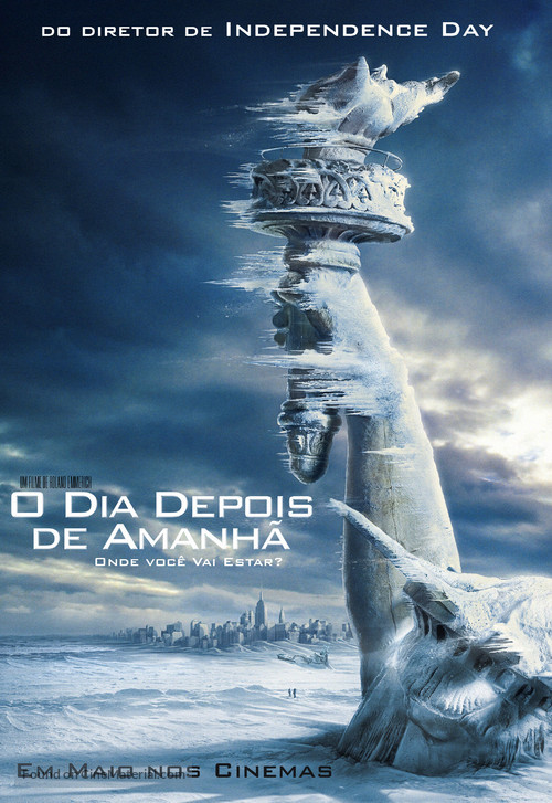 The Day After Tomorrow - Brazilian Movie Poster