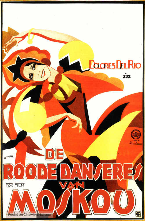 The Red Dance - Dutch Movie Poster
