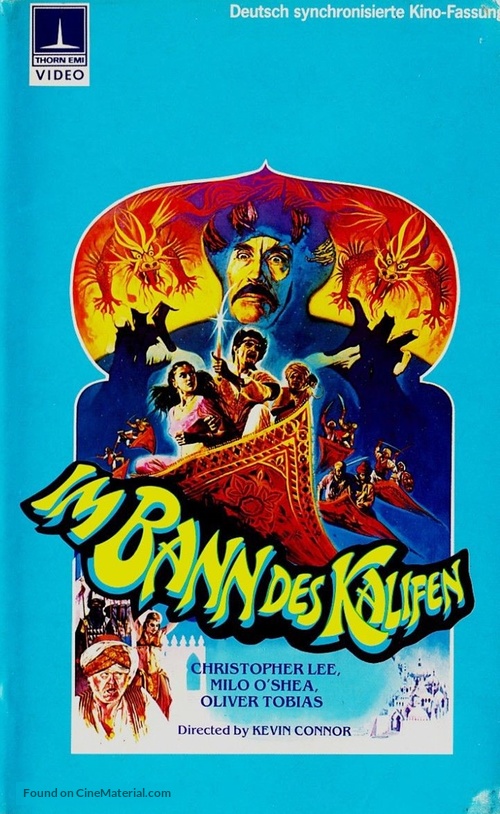 Arabian Adventure - German VHS movie cover