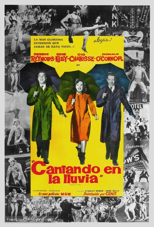 Singin&#039; in the Rain - Argentinian Movie Poster