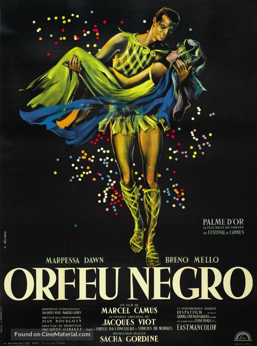 Orfeu Negro - French Movie Poster
